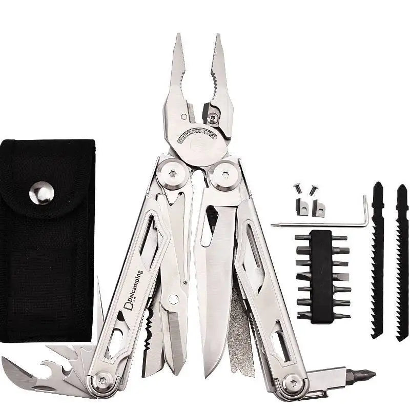 Daicamping DL30 Multitools Diy Multi Tool Multi-tool Folding Knife Scissor Cutter EDC Survival Gear Manual Multifunctional Plier