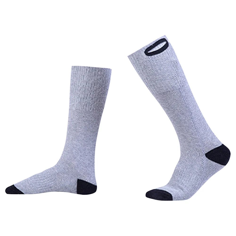 Electric Heated Socks Electric Heating Socks Fast Heating Battery Heated Socks Breathable Warm Winter Socks for Camping Hiking