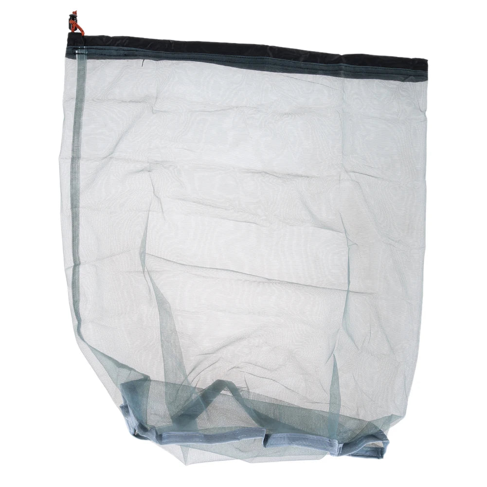 Ultralight Camping Sports Mesh Drawstring Storage Bag Hiking Climbing Stuff Sack Laundry Bag Factory Price S-XXL