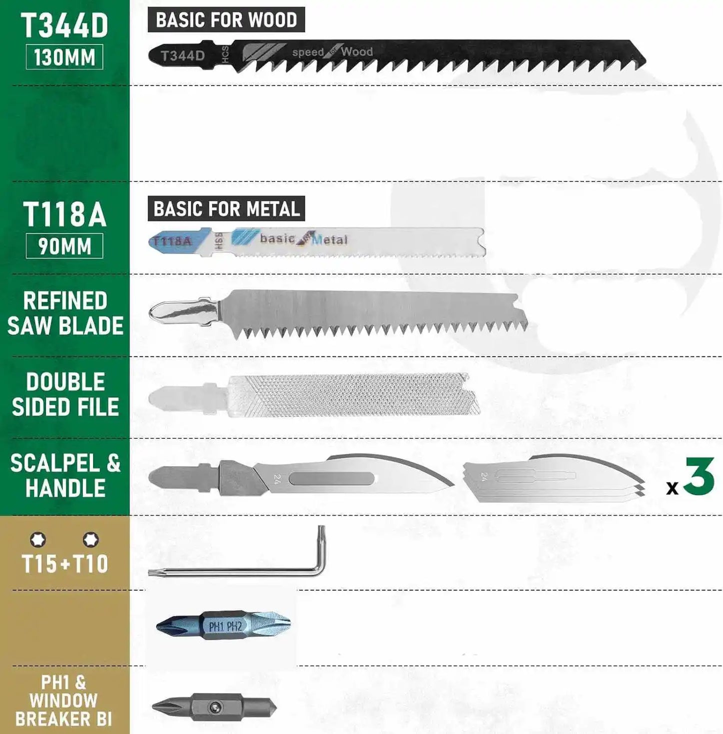 Daicamping DL30 Multitools Diy Multi Tool Multi-tool Folding Knife Scissor Cutter EDC Survival Gear Manual Multifunctional Plier