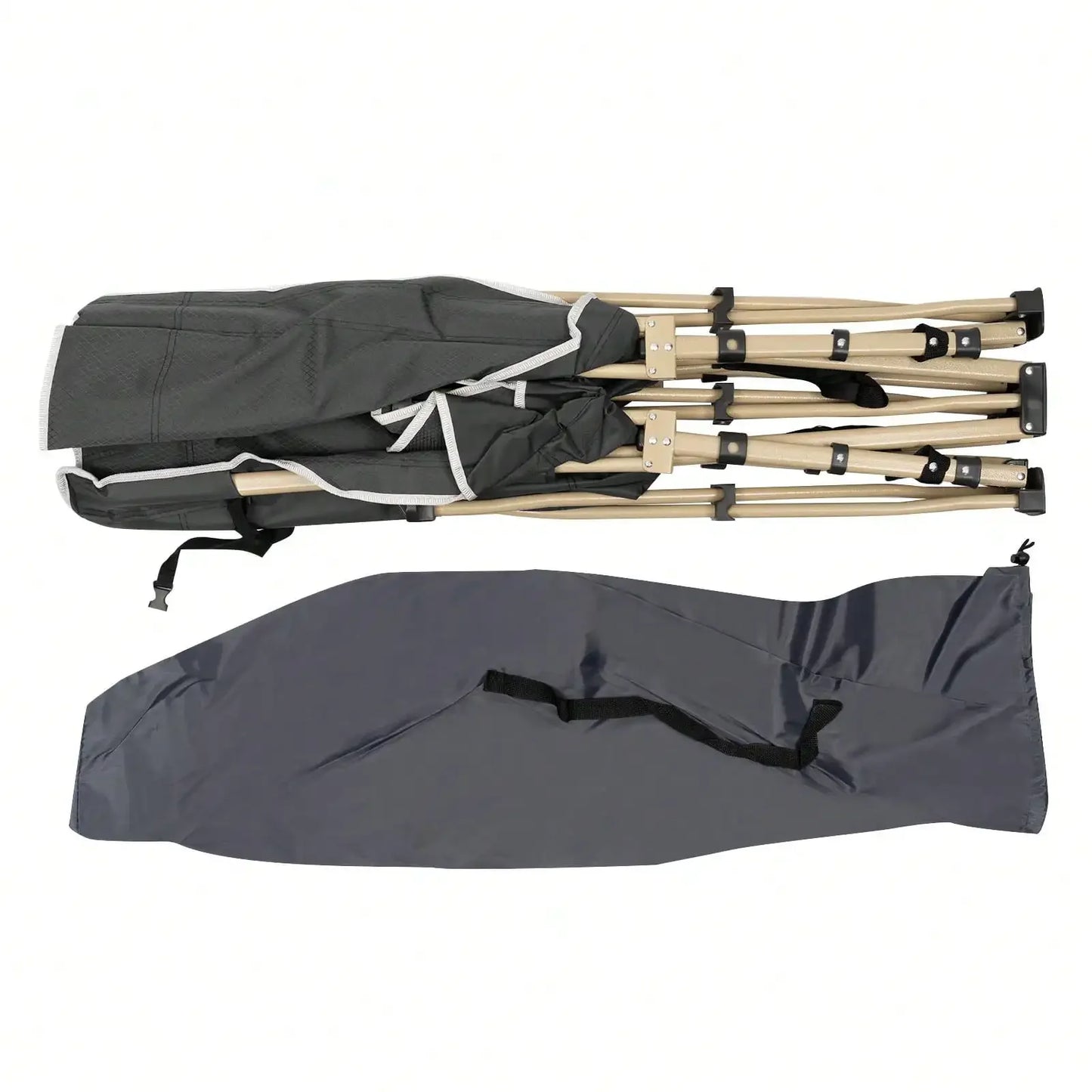 Folding Camping Cot Elevated Cot Portab Lightweight Sleeping Bed Outdoor