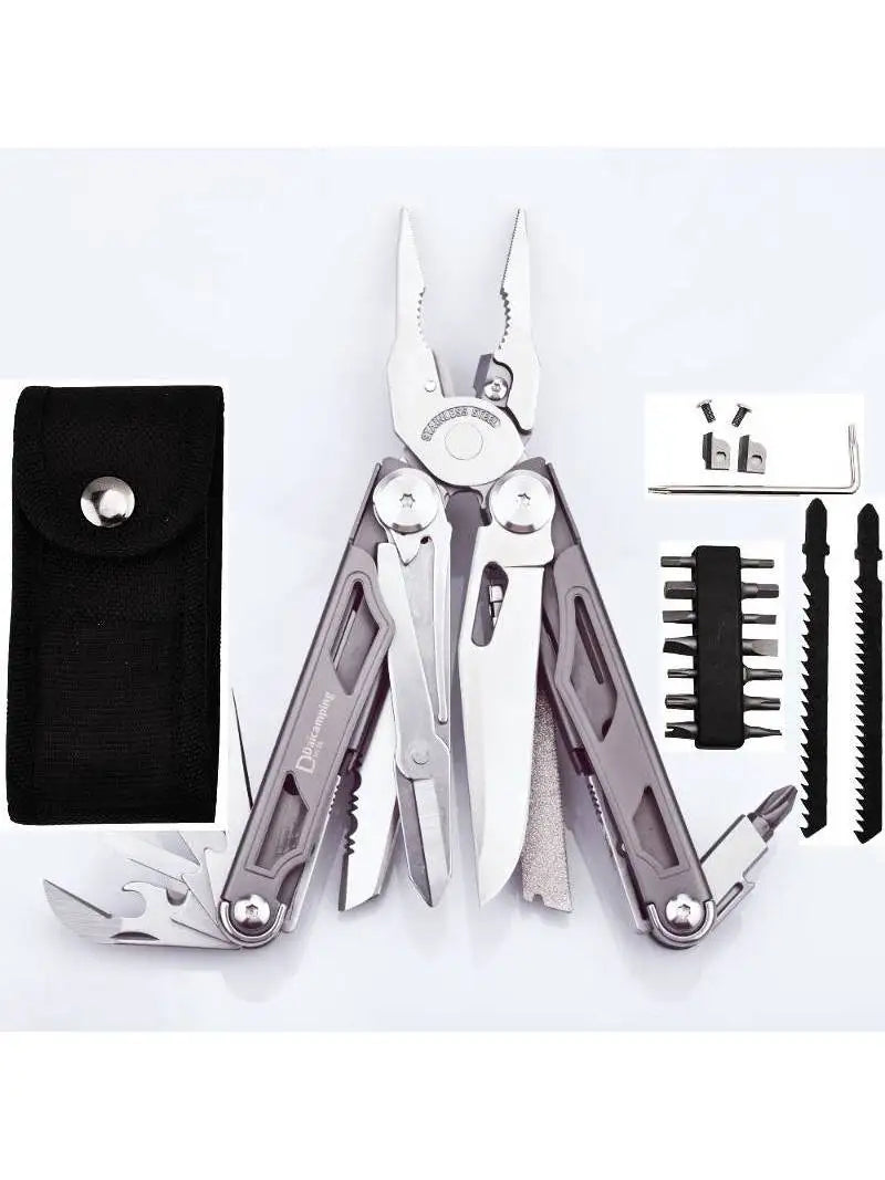 Daicamping DL30 Multitools Diy Multi Tool Multi-tool Folding Knife Scissor Cutter EDC Survival Gear Manual Multifunctional Plier
