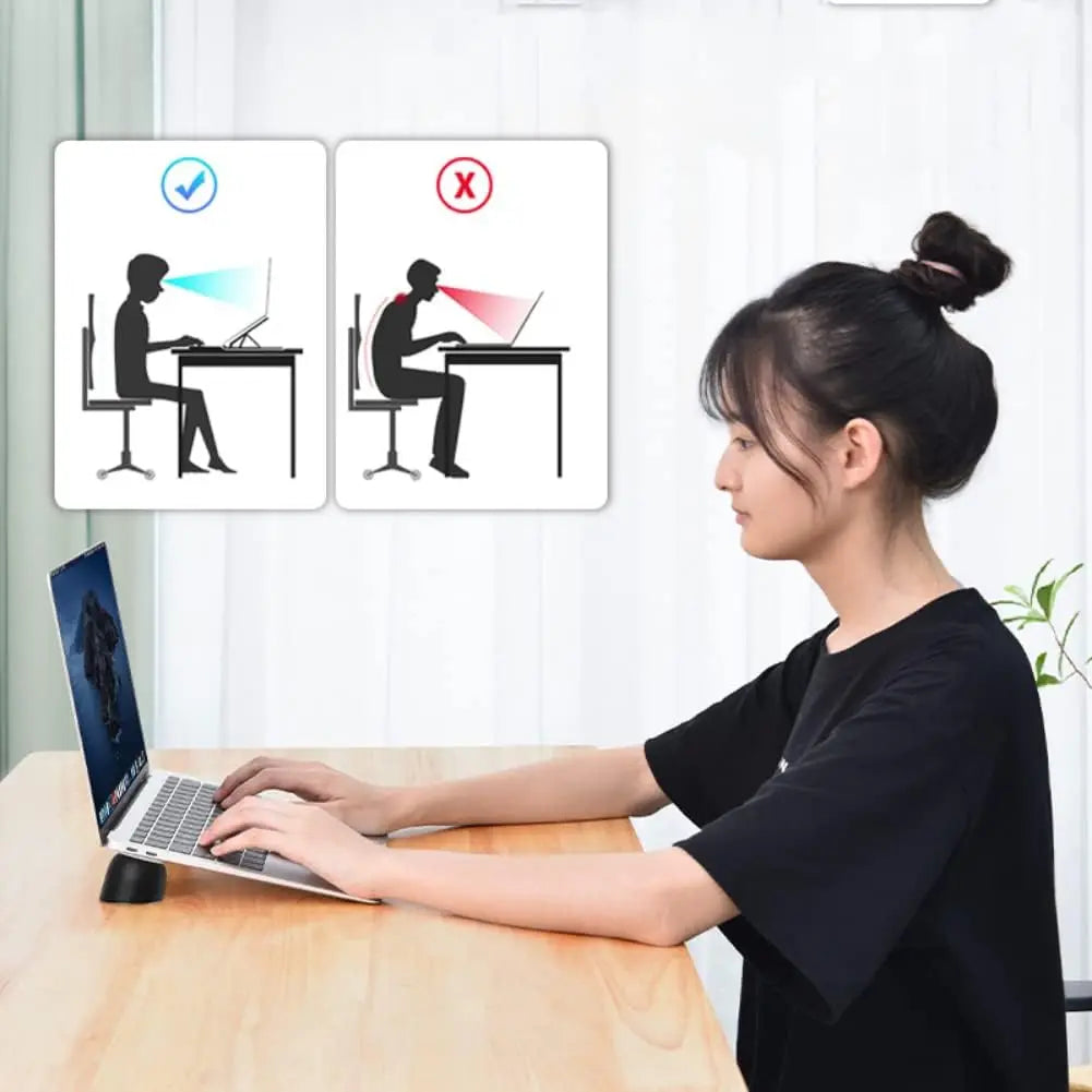Portable Laptop Cooling Pad Stand Invisible Cooler Ball Magnetic Laptop Cooler Computer Keyboard Stand for Notebook Tablet PC