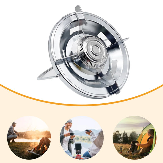 Copper Outdoor Liquefied Gas Furnace Integrated Liquefied Cylinder Stoves Portable with Handle  Camping Equipment