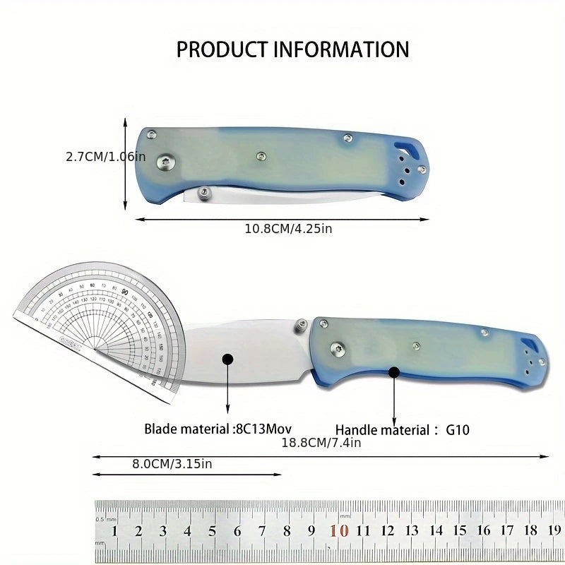 BM 535 Pocket Folding Knife S30V Blade G10 Handle Outdoor Camping Portable Hunting Tools EDC Survival Multitool Hand EDC Knife